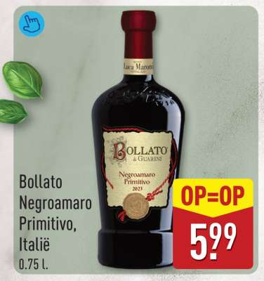 Bollato Negroamaro Primitivo