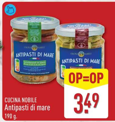 CUCINA NOBILE Antipasti di mare