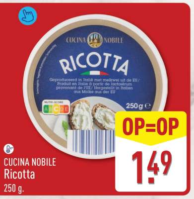 CUCINA NOBILE Ricotta