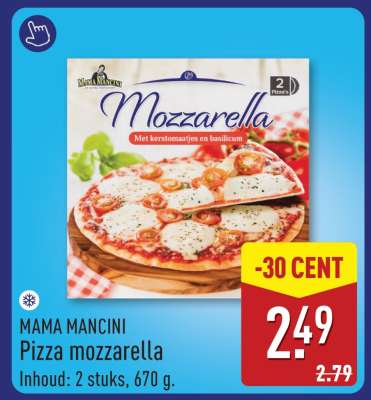 MAMA MANCINI Pizza mozzarella