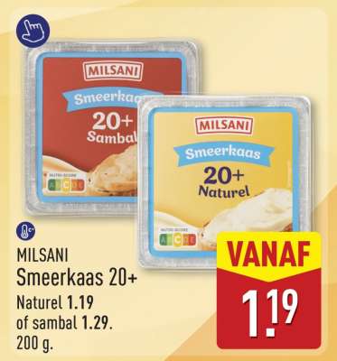 MILSANI Smeerkaas 20+