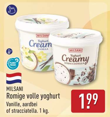 MILSANI Romige volle yoghurt