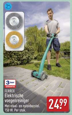 FERREX Elektrische voegenreiniger