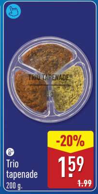 Trio tapenade