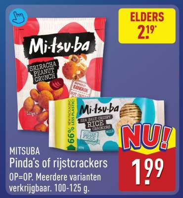 MITSUBA Pinda's of rijstcrackers