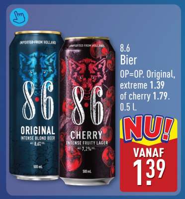 8.6 Bier
