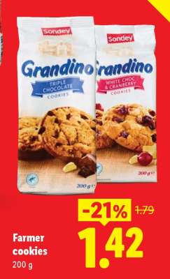 Farmer cookies