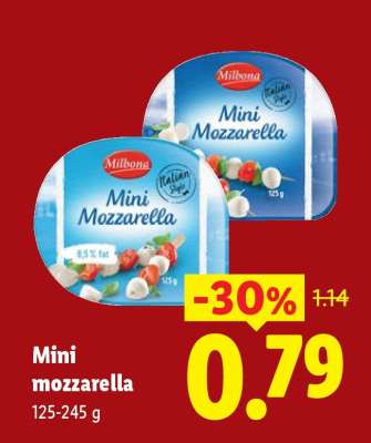 Mini mozzarella