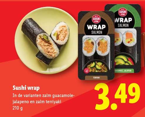 Sushi wrap