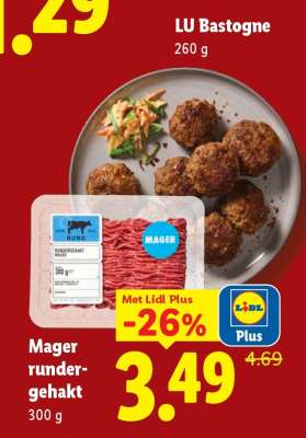 Mager rundergehakt