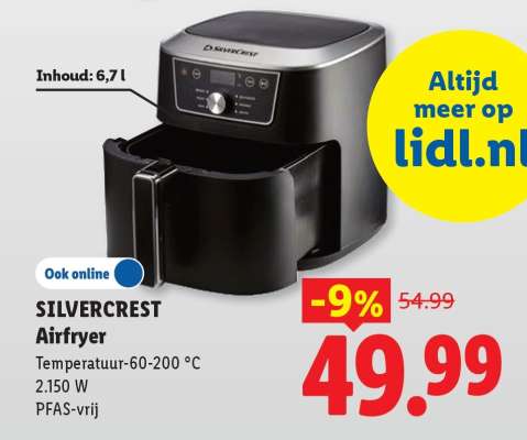 SILVERCREST airfryer