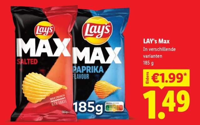Lay's MAX