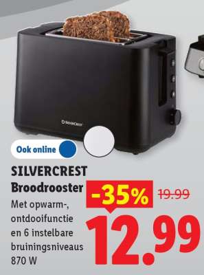 SilverCrest Broodrooster