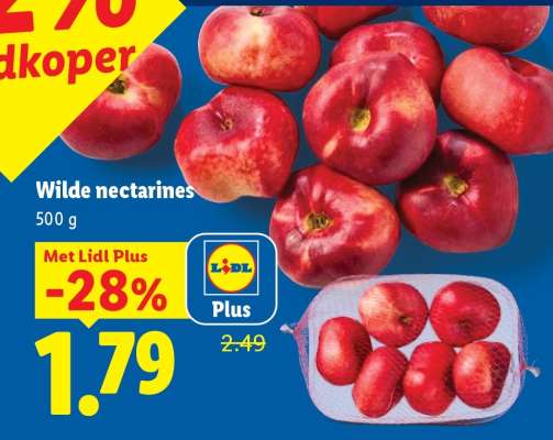 Wilde nectarines