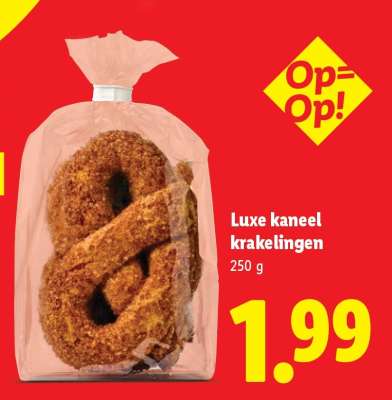 Luxe kaneel krakelingen