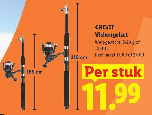 CRIVIT Vishengelset