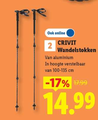 CRIVIT Wandelstokken