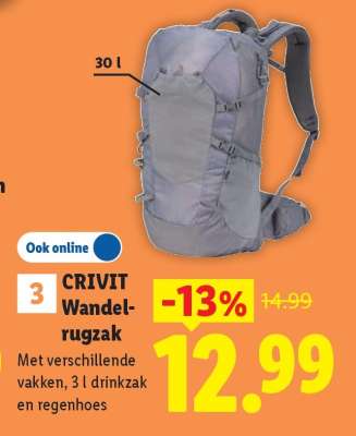 CRIVIT Wandelrugzak