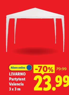 LIVARNO Partytent