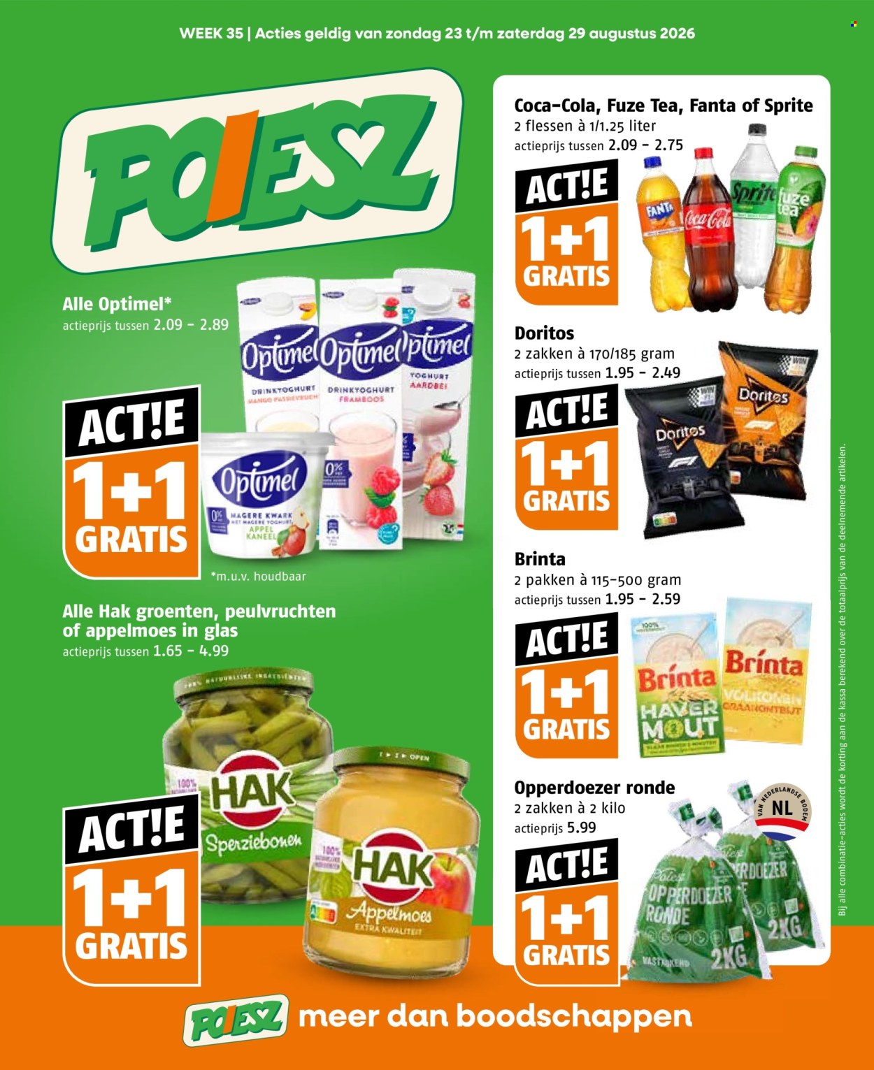 Poiesz-aanbieding - 23-8-2026 - 29-8-2026. Pagina 1