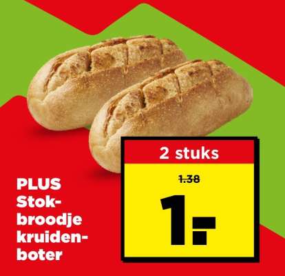 PLUS Stokbroodje kruidenboter