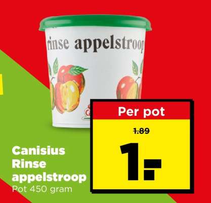 Canisius rinse appelstroop