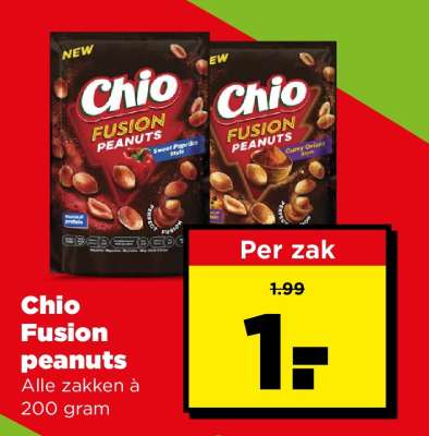 Chio Fusion peanuts