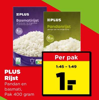 PLUS Rijst