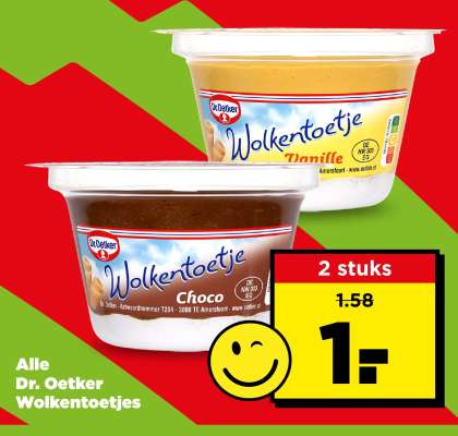 Dr. Oetker Wolkentoetjes