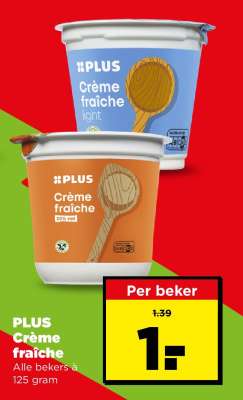 PLUS Crème fraîche