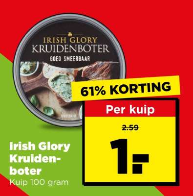 Irish Glory Kruidenboter
