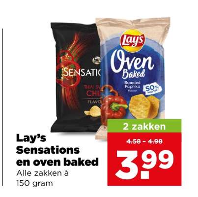 Lay's Sensations en Oven Baked