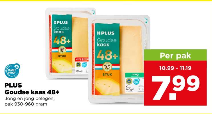 PLUS Goudse kaas 48+
