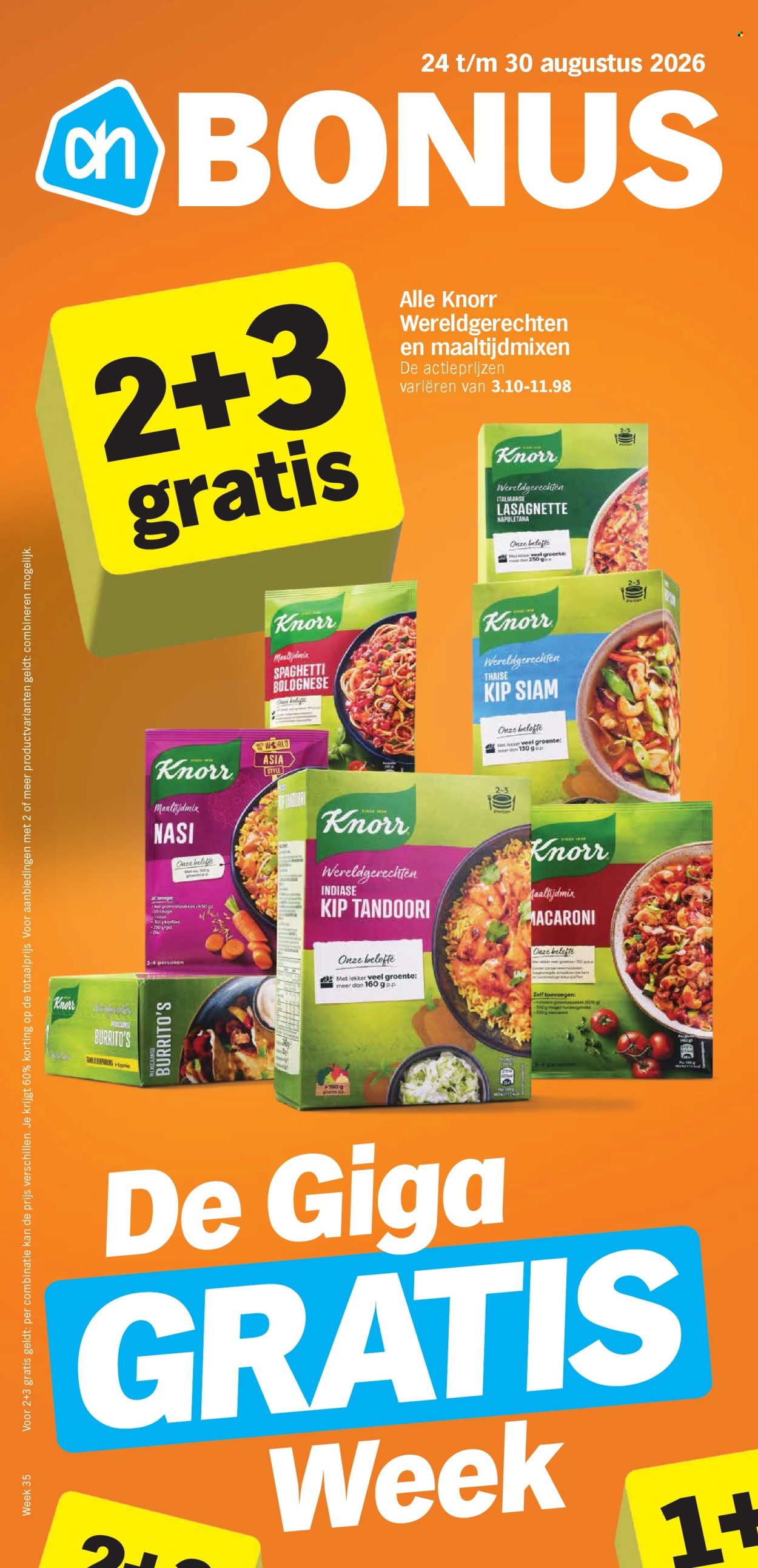 Albert Heijn-aanbieding - 24-8-2026 - 30-8-2026. Pagina 1