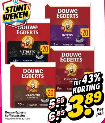 Douwe Egberts koffiecapsules