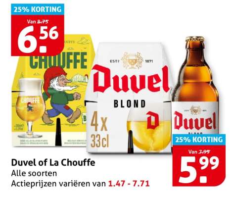 Duvel of La Chouffe