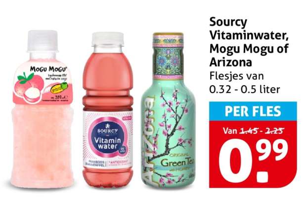 Sourcy Vitaminwater, Mogu Mogu of Arizona