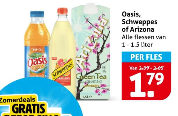 Oasis, Schweppes of Arizona