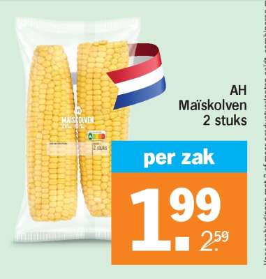AH Maïskolven 2 stuks