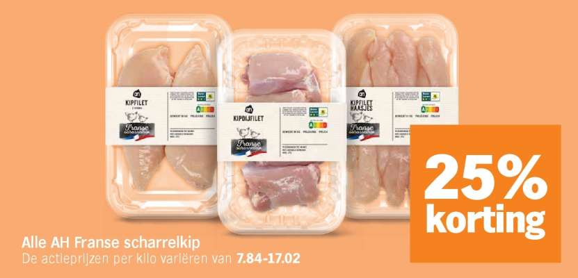 Alle AH Franse scharrelkip