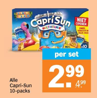 Alle Capri-Sun 10-packs