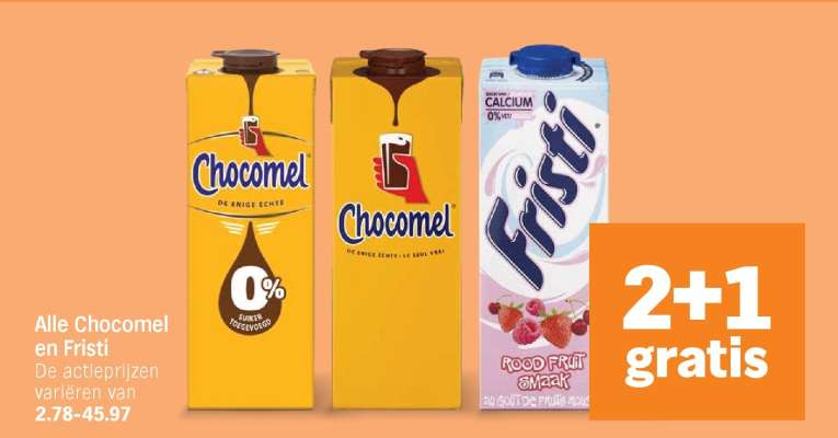 Chocomel en Fristi