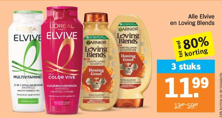 Alle Elvive en Loving Blends