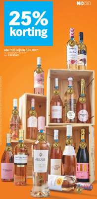 Alle rosé wijnen 0.75 liter