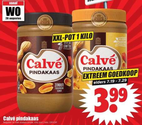 CALVÉ Pindakaas