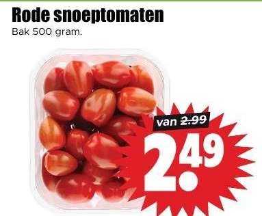 Rode snoeptomaten