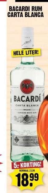 Bacardi Rum Carta Blanca