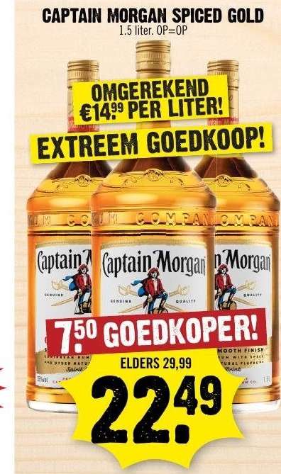Captain Morgan Spiced Gold