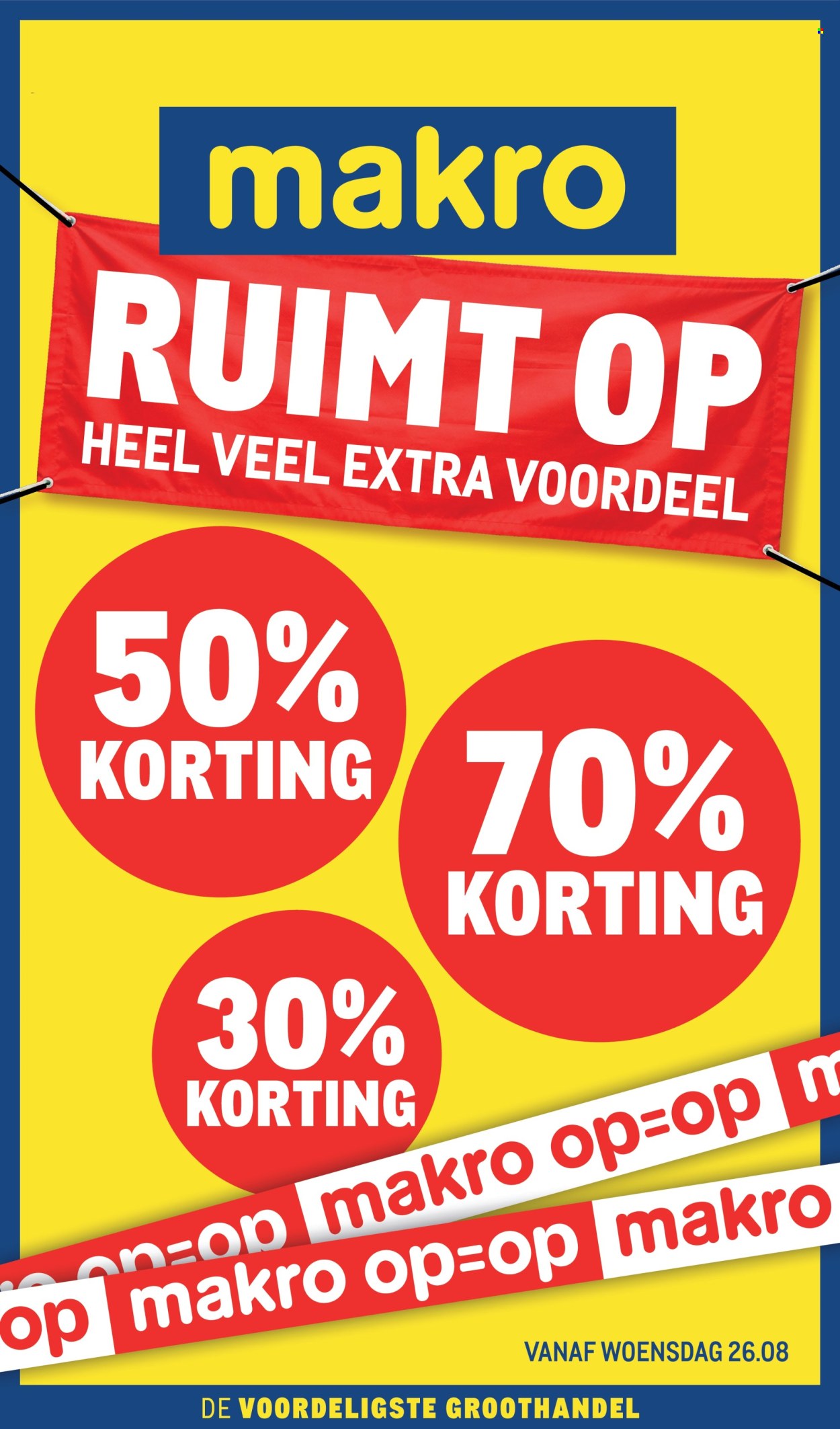 Makro-aanbieding. Pagina 1