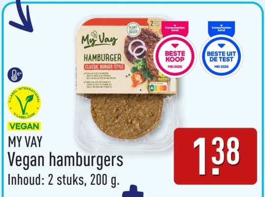 MY VAY Vegan hamburgers